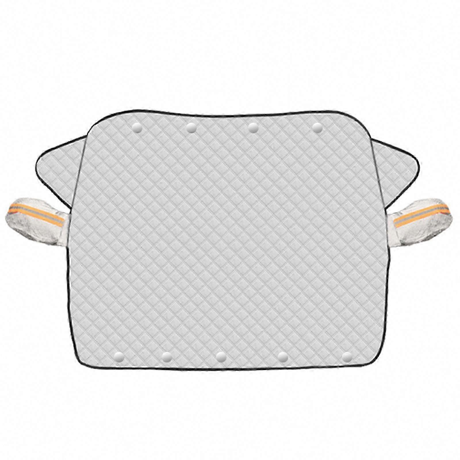 Car Windshield Snow Cover with Magnetic Edges Side Mirrors Protector