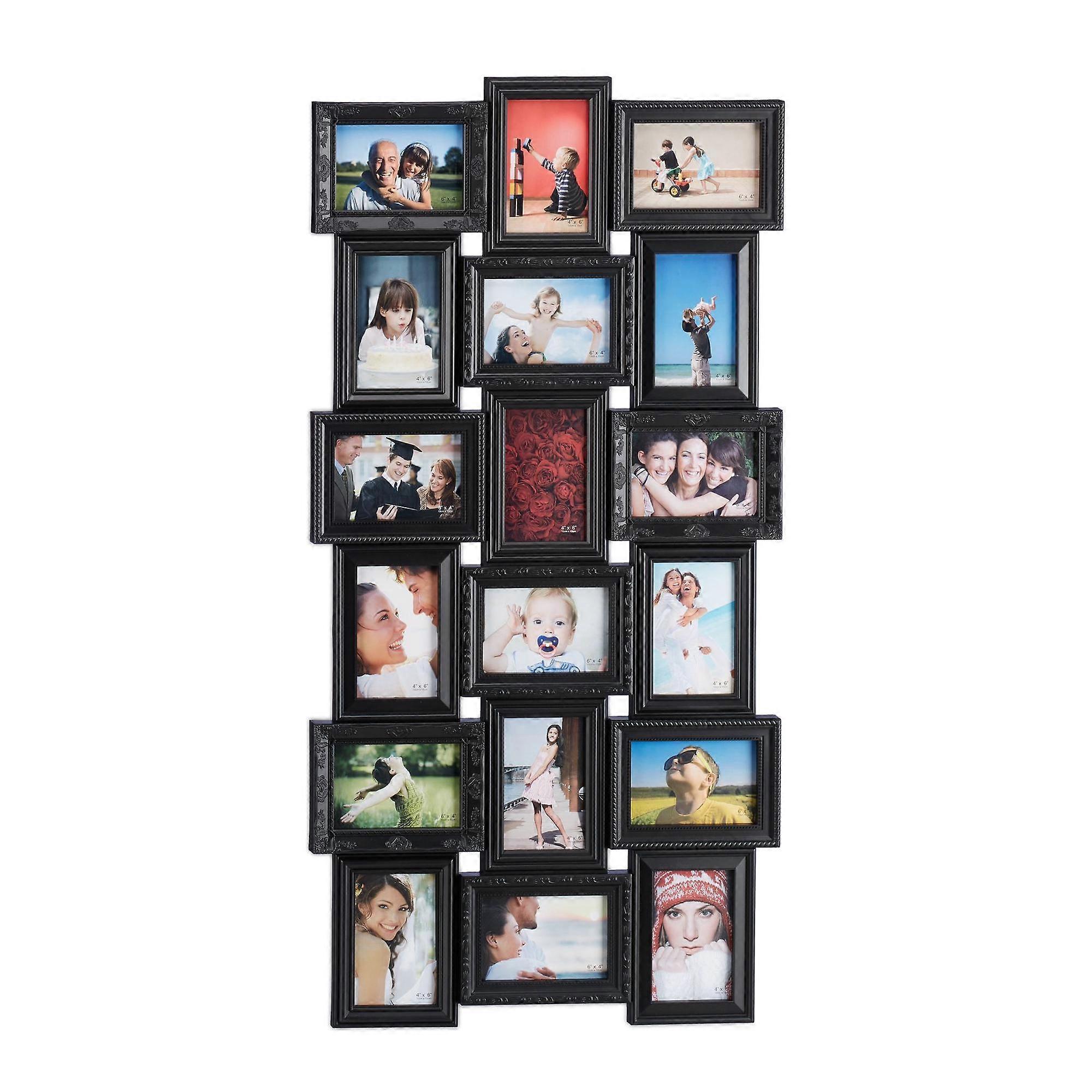 Collage ram för 18 bilder