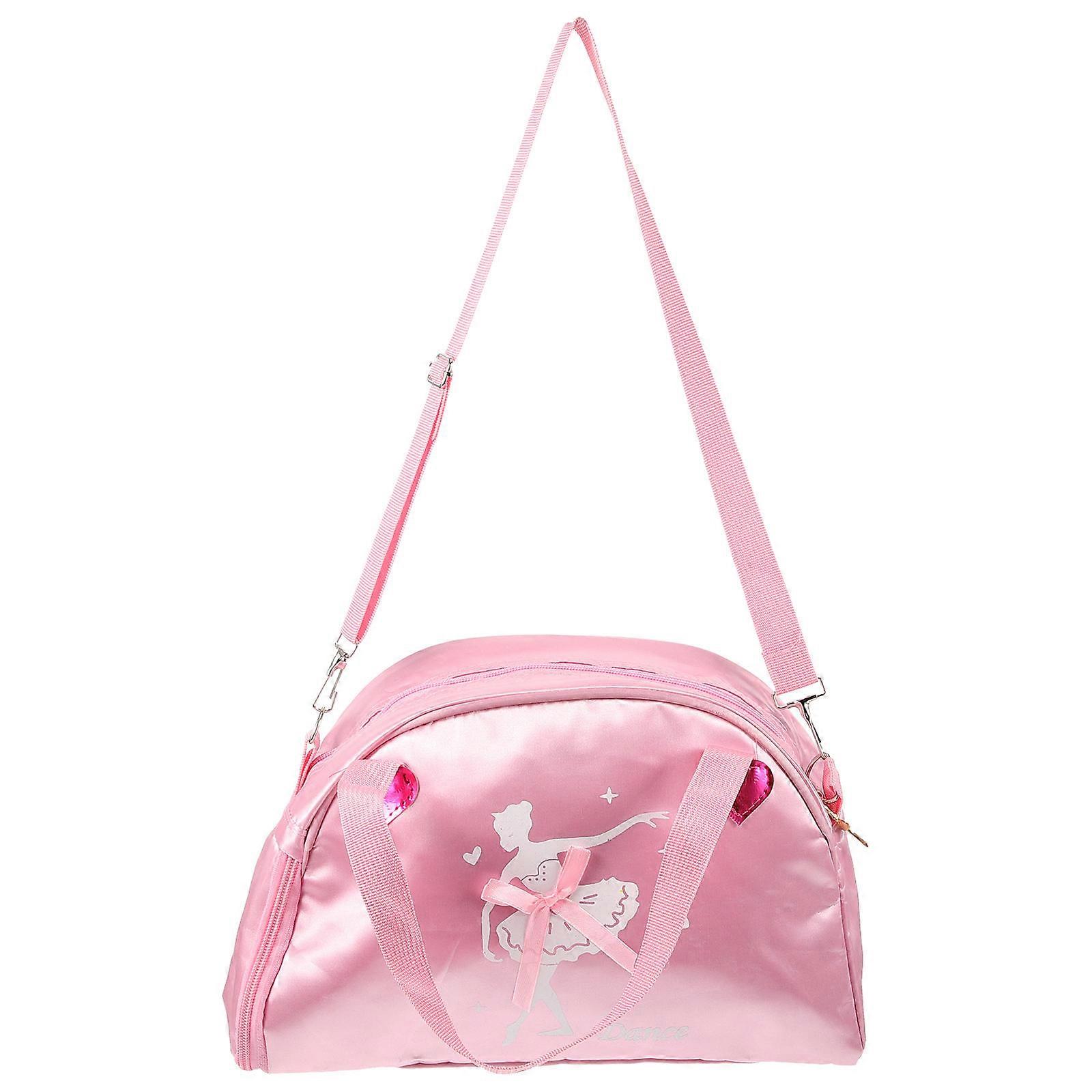 Dance Shoulder Bag Ballet Dance Bag with Adjustable Strap for Storage