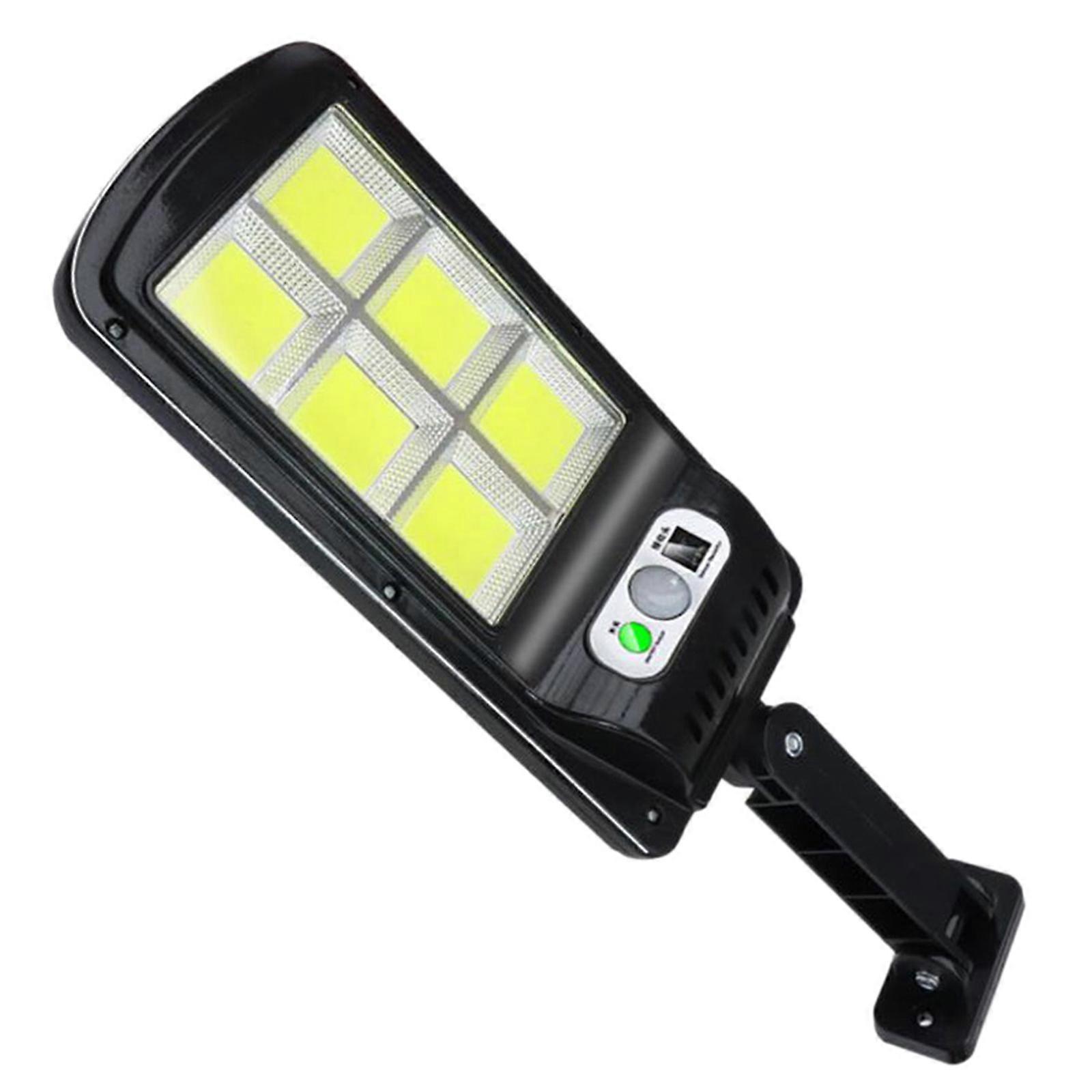 Solar Light Black Wall Light for Lighting Waterproof for Garden and Pathway