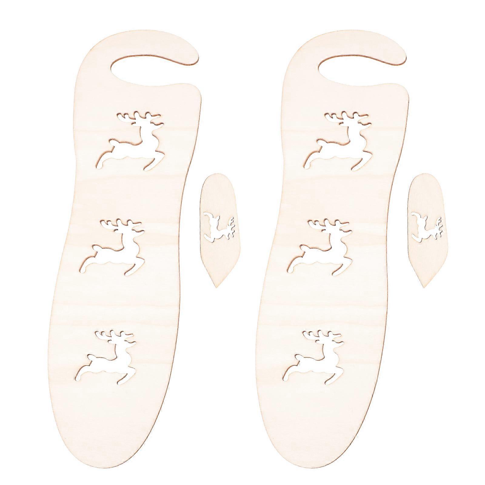 Wooden Gloves Blocker for Handmade Gloves Use 1Pair Display Model