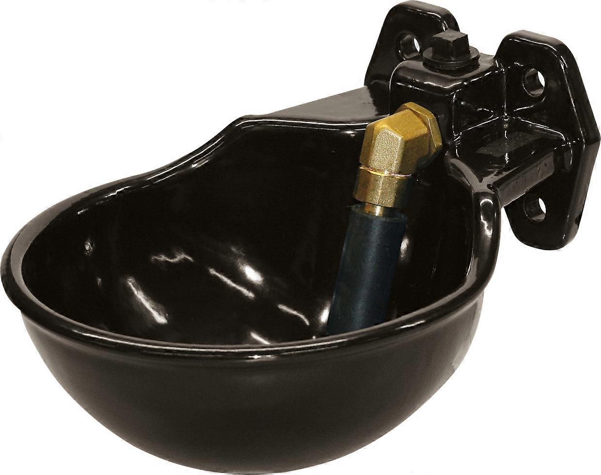 Drinking trough + rod enameled Complete set