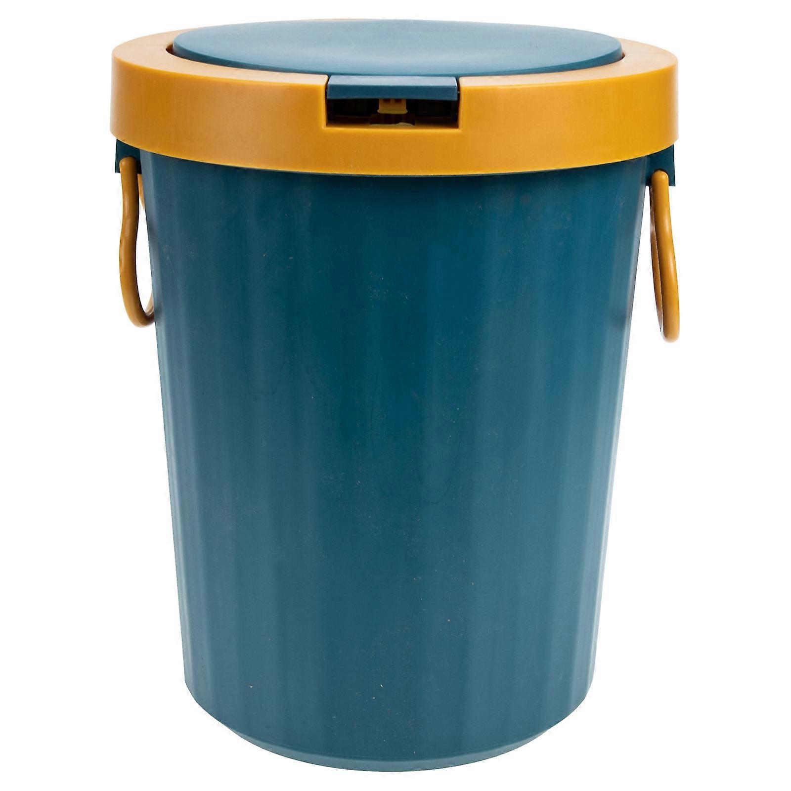 Plastic Trash Can Kitchen Waste Paper Container for Home 1 Piece