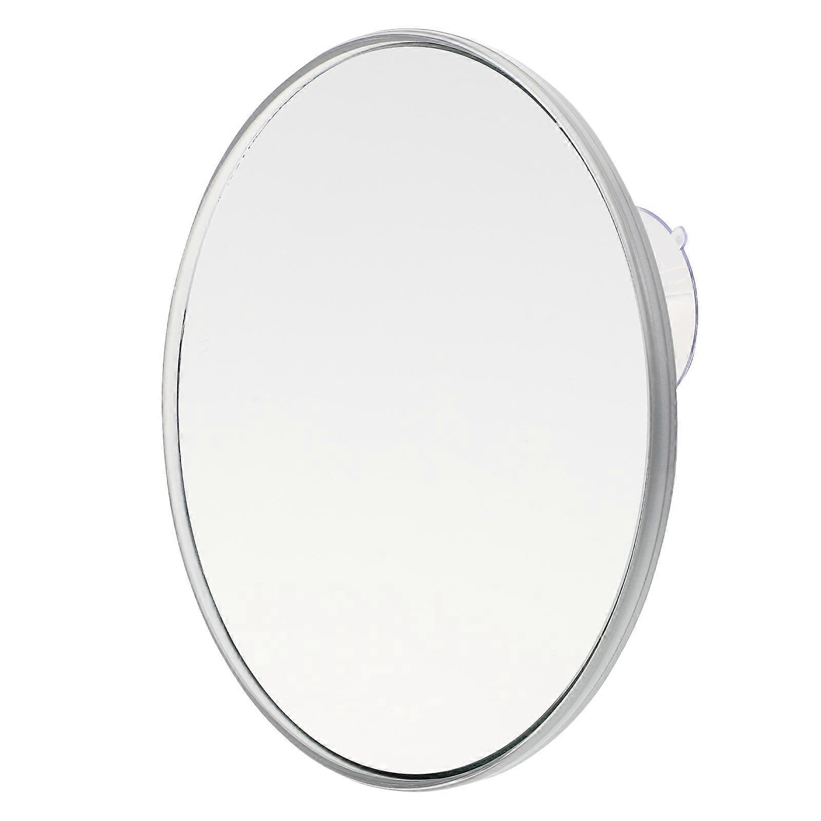 Silver Suction Cup Makeup Mirror for 20X Magnifying 1Pcs Portable Use