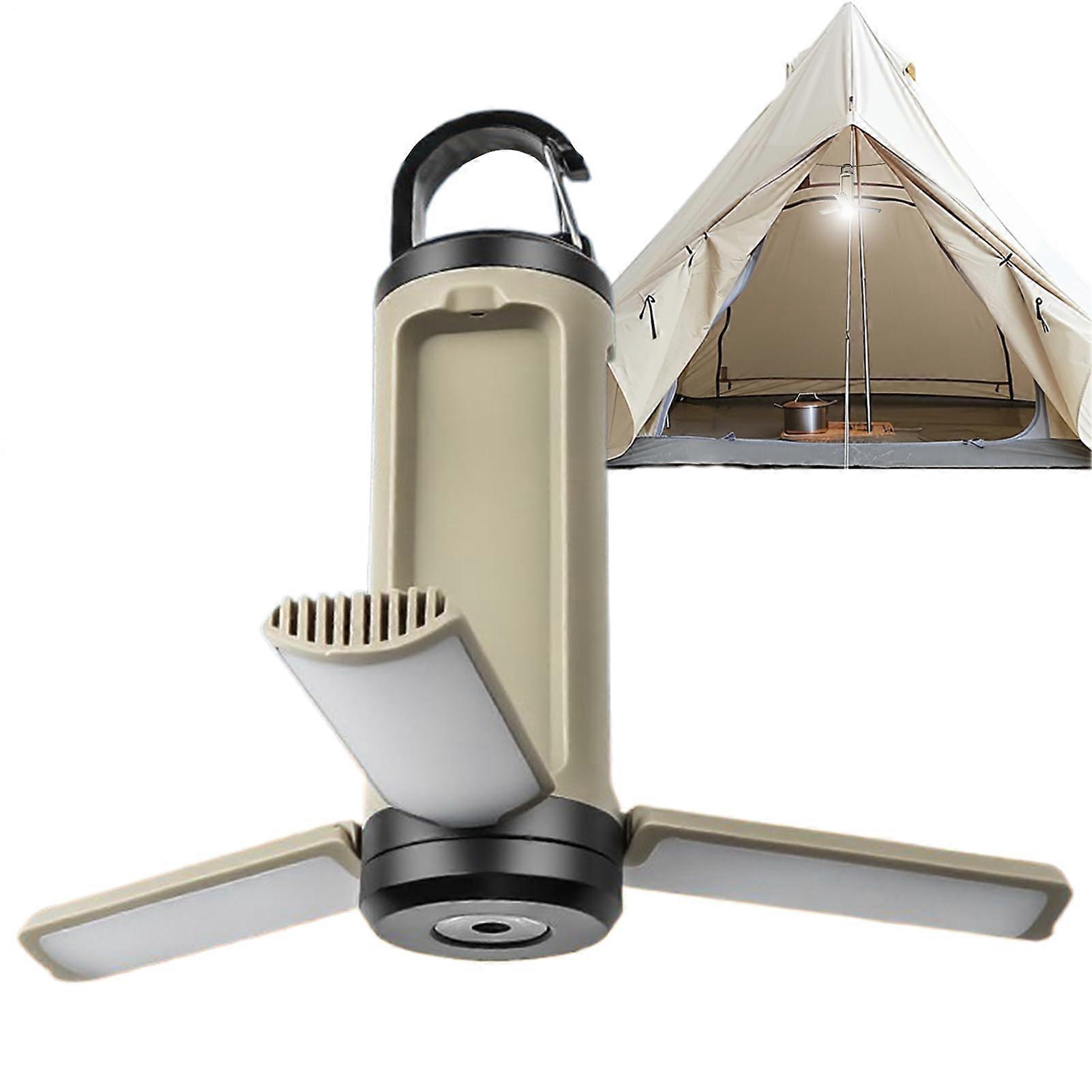 Camping Lantern USB Rechargeable LED Work Light with 6 Modes MultiAngle Lighting for Outdoor Emergency