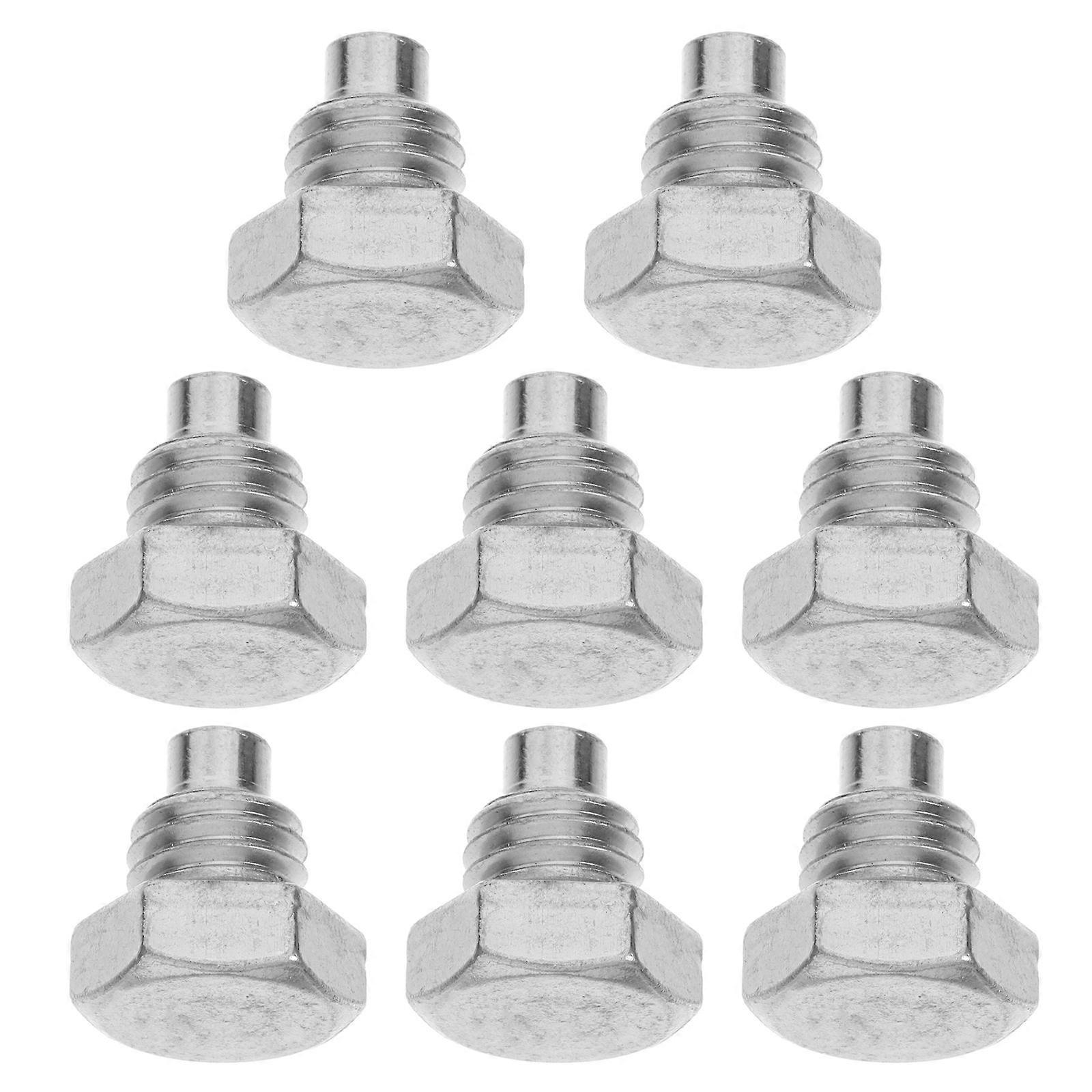 Silver Jack Handle Screw Replacement for Horizontal Jack Fixing 8Pcs