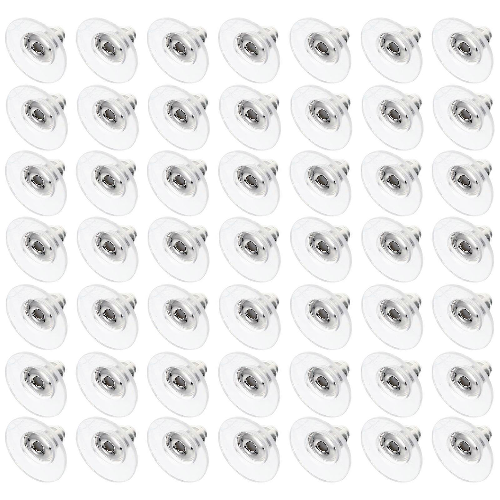 100Pcs Backs for Studs Earring Backings Earring Safety Backs Backs For Studs