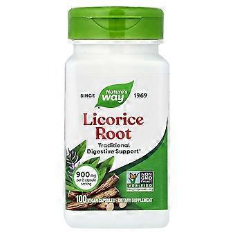 Nature's Way, Licorice Root, 450 mg, 100 Vegan Capsules