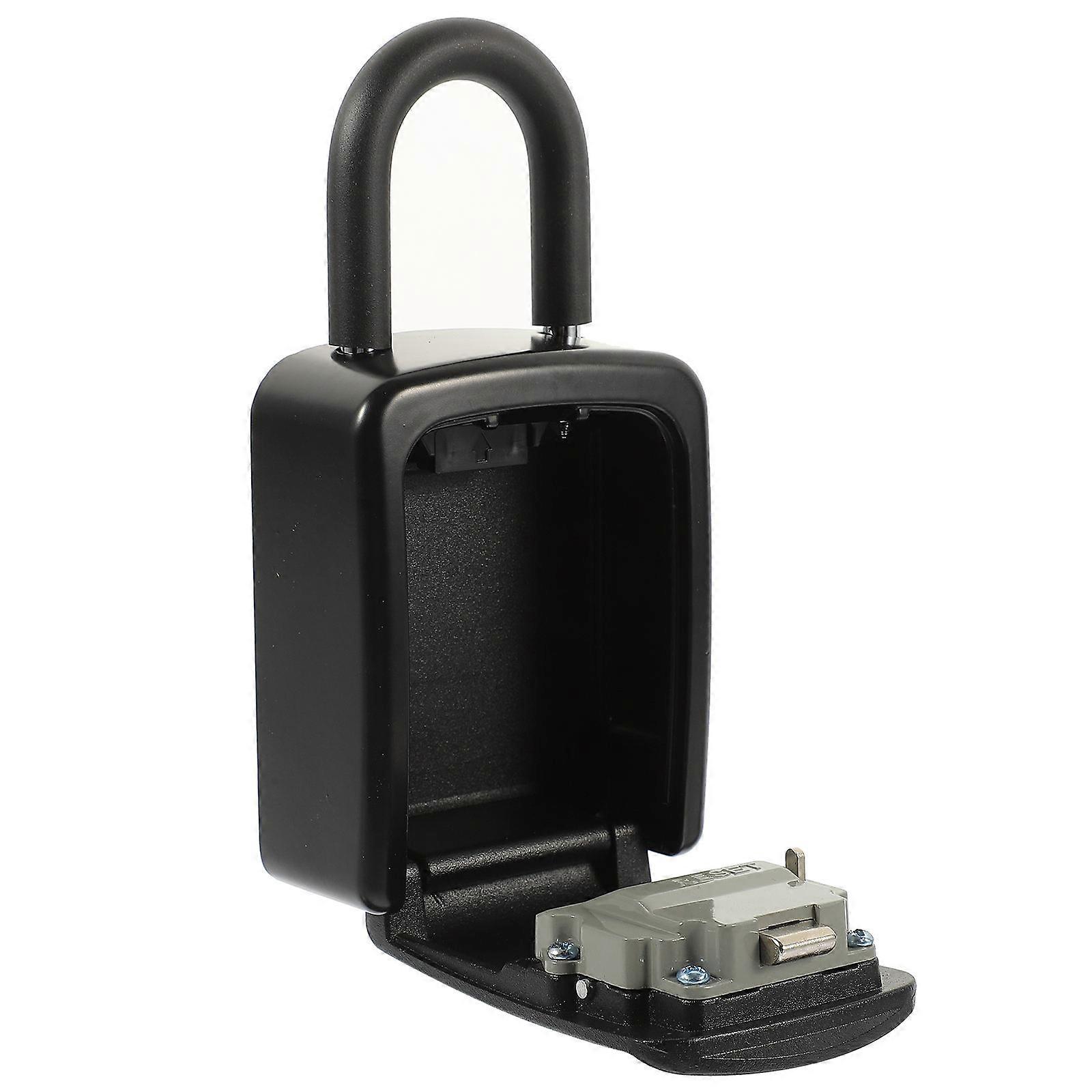 Portable Lock Box Wall Mounted Key Lock Box Resettable Code Security Key Lock Box