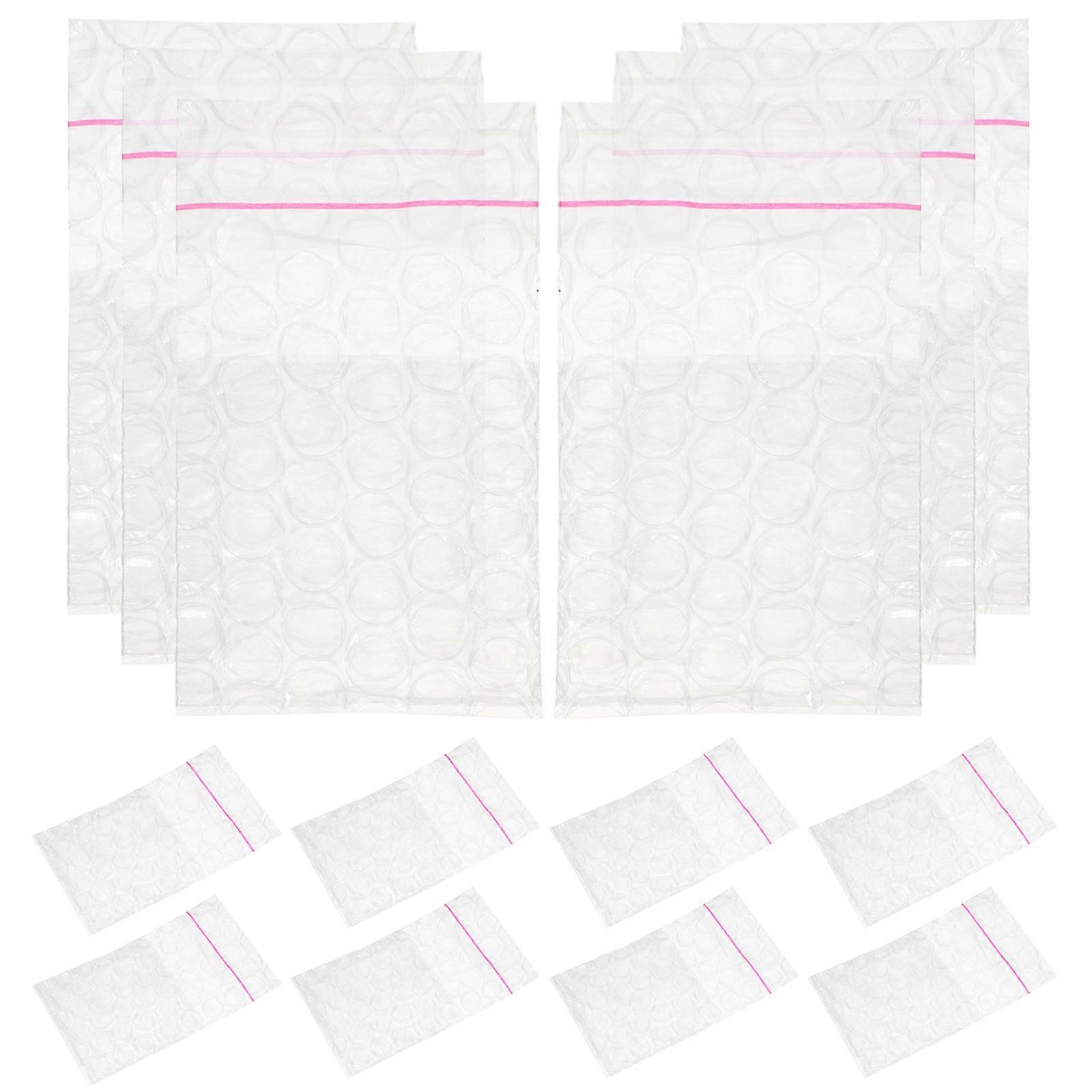 Transparent Pe Shockproof Bubble Mailers for Packaging Double Layer with Self-Sealing