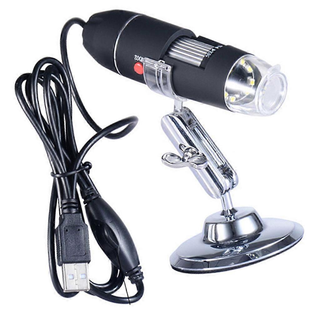 Electron Microscope Portable USB Digital Microscope with 8 LED Light