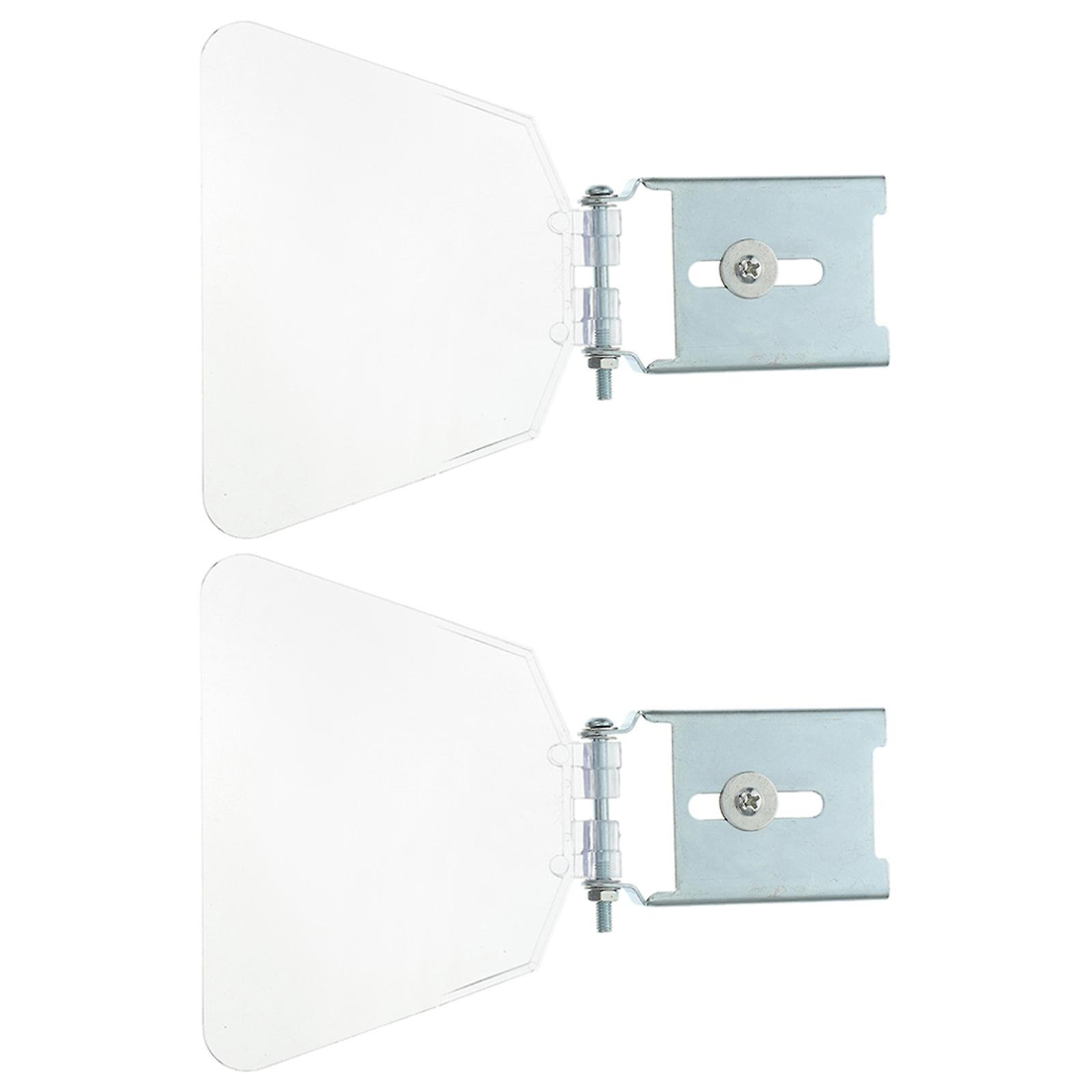 Bench Grinder Guard Shield Replacement for Eye Protection 2Pcs Transparent