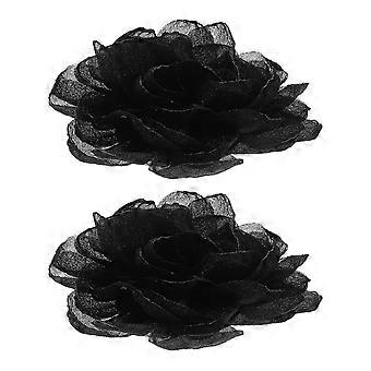 2pcs Flower Shoe Clips For Women Detachable High Heel Shoe Buckles Elegant Shoe Decorations For Wedding Party And Dress Shoes good