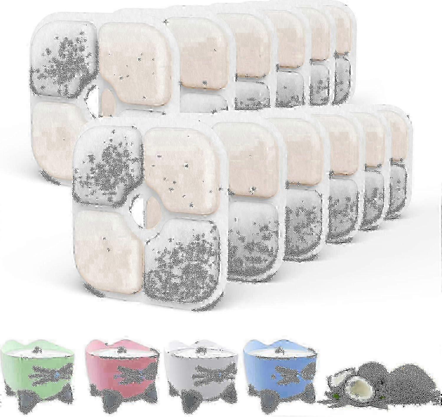 Nuovo arrivo: confezione da 12 filtri per fontanella per gatti Catit Pixi Pet Fountain