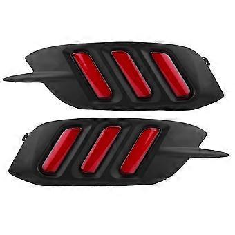 1 Pair Car Taillight DRL LED Signal Lights Rear Bumper Tail Brake Lamp for Civic 16?17