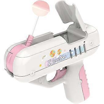 Brinquedo de armazenamento de pirulito, brinquedo de lançamento de pirulito criativo, brinquedo engraçado doce, brinquedo de pistola de plástico abs seguro