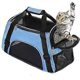 Soft Side Airline Approved Pet Bag Blau
