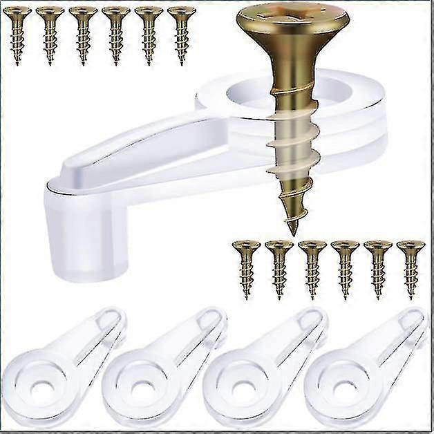 50 Pcs Glass Retainer Clips Kit