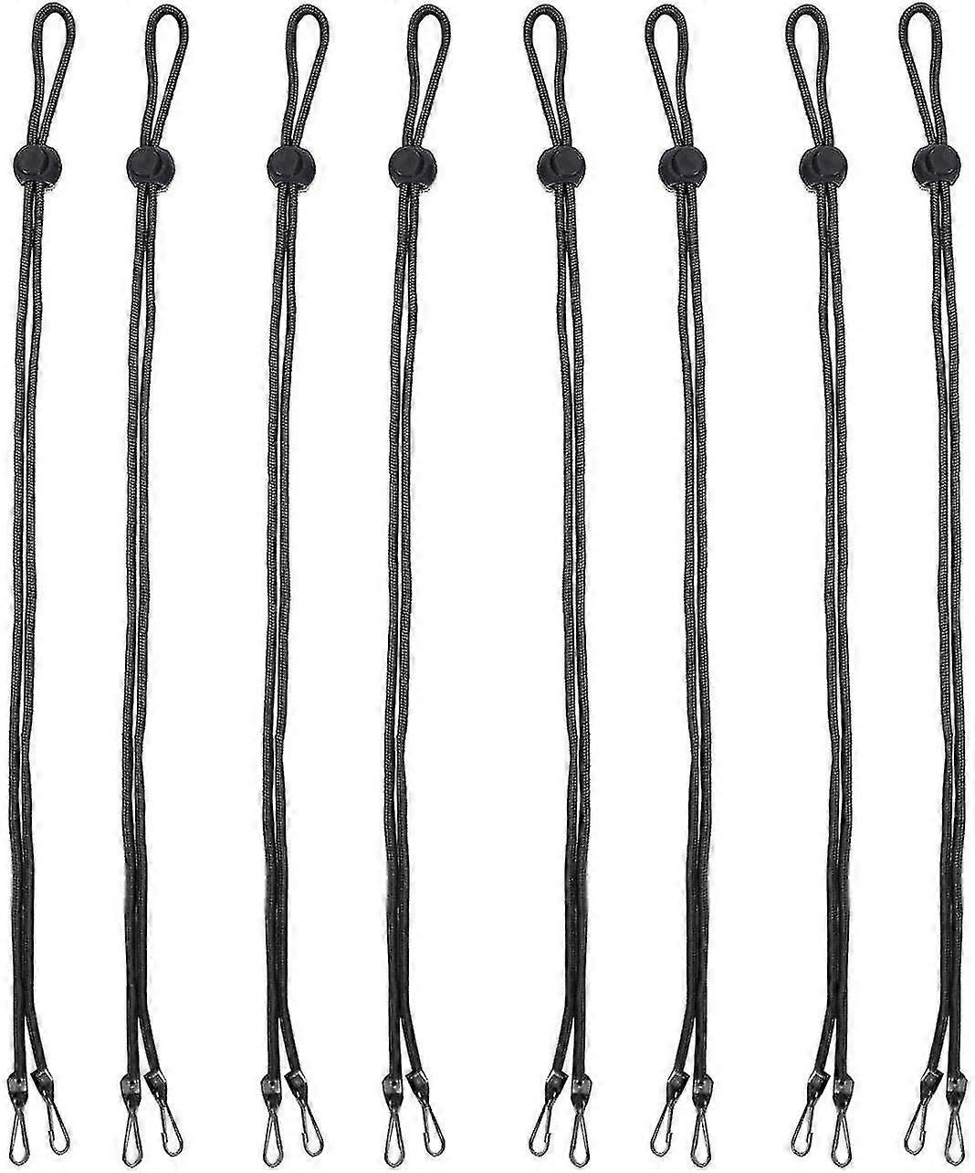 8 Pack - Adjustable Length Face Mask Lanyard