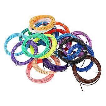 ZY6 3D Printing Pen Filament Low Temp PCL Pen Consumable 1.75mm 3D Printing Filament Refill for Children Painting