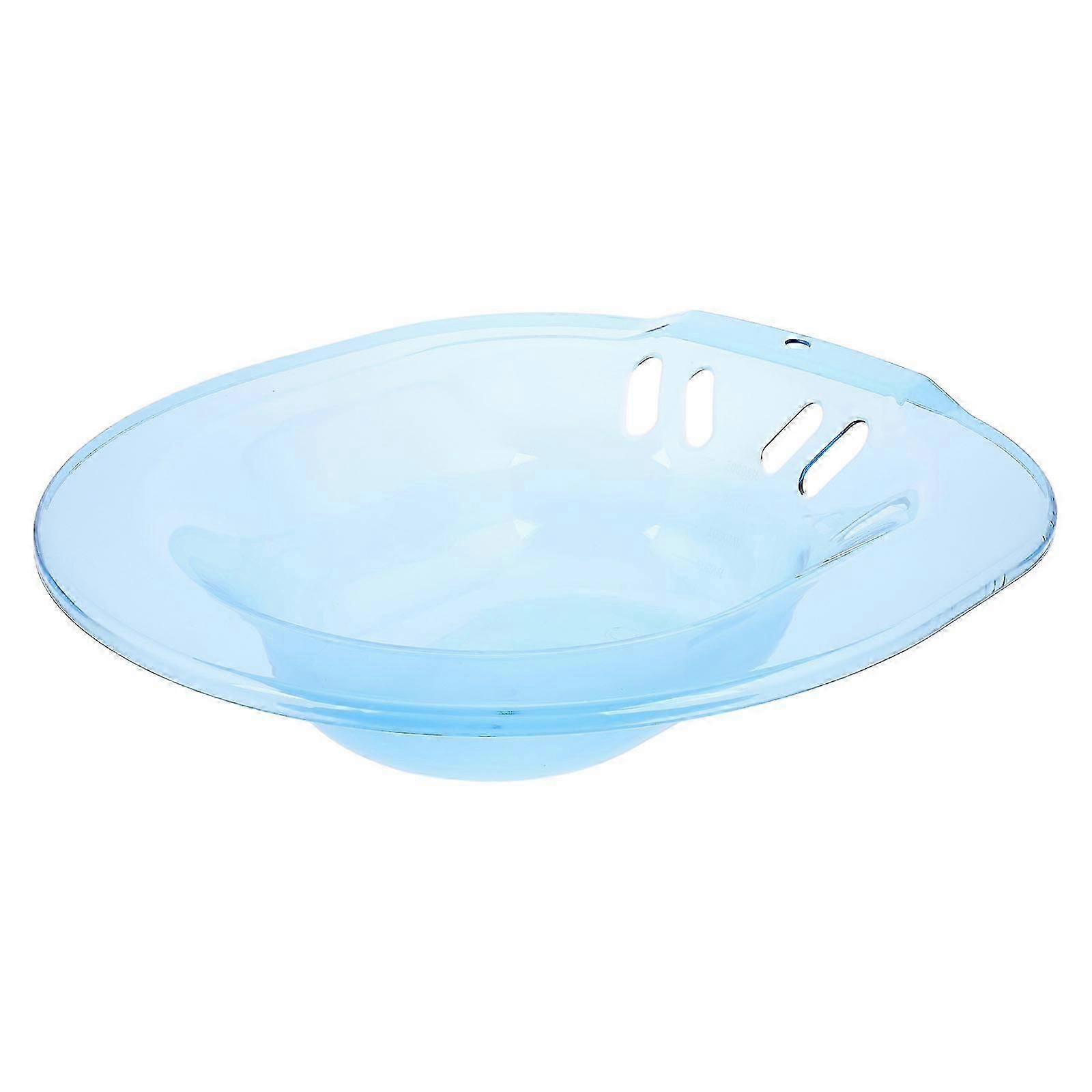 Blue Sitz Bath Basin for Postpartum and Soaking