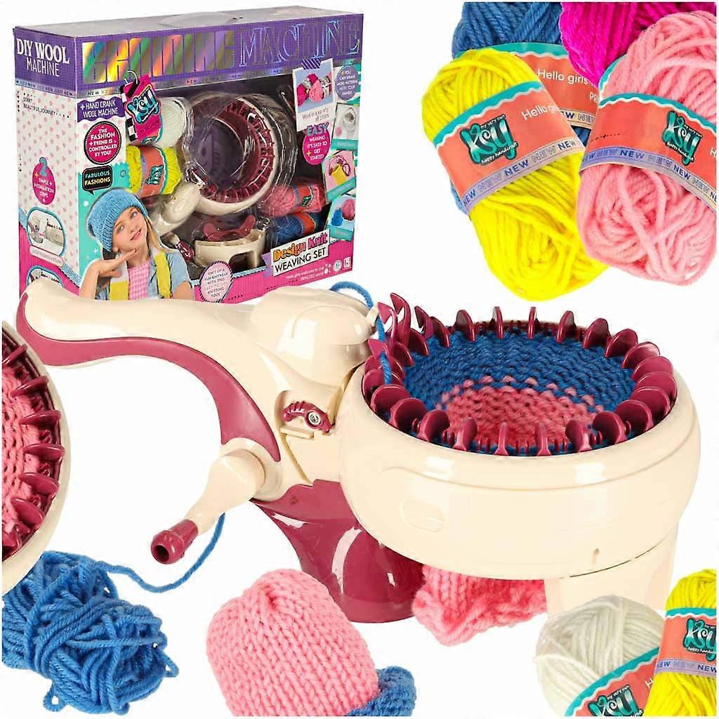 Knitting machine sewing kit 5 yarns
