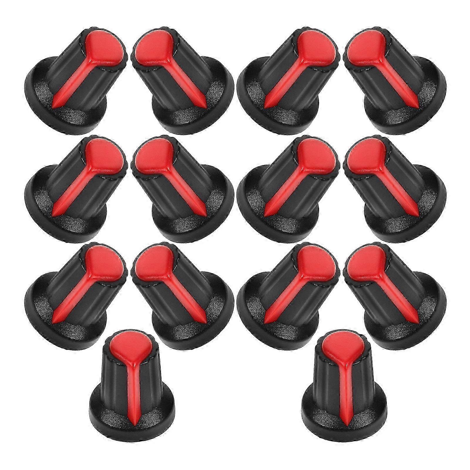 20pcs Replacement Knob Potentiometer Knob Caps Volume Control Knobs Potentiometer Knob Cap Volume Amplifier