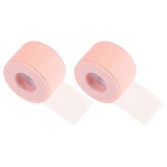 Eyelash Tape Comfortable Fit for Eyelash Extension 2 Rolls Pink Style