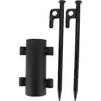 RUIYUE Happyyami 1set Outdoor Canopy Tent Support Stand Holder for Camping Rod Holders Windproof Tent Pole Bracket