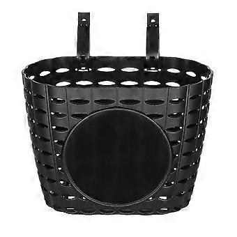 Garneck Plastique Enfants Panier De Rangement Amovible Vélo Panier Pour Enfants Vélo (Noir)