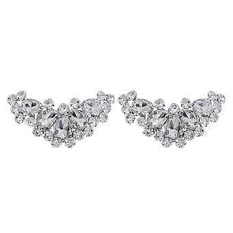 1 par Rhinestone skoblomster bryllupsskodekorasjon brudeskospenner
