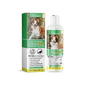 Dog Oral Care Water Spray for Teeth & Gums  Tartar, Plaque & Bad Breath Prevention, Vitamin C & E Formula