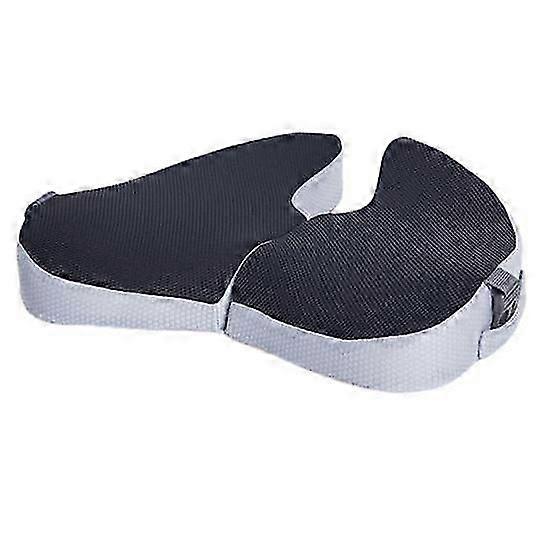 Ergonomic Buttocks Cushion Hemorrhoid Seat Pad Tailbone Support Posture Correction Memory Foam Support
