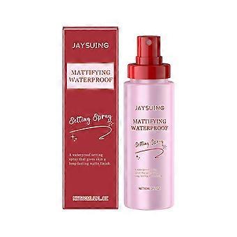 Spray fixador matte, natural, leve, hidratante, fresco, duradouro e com controle de oleosidade.