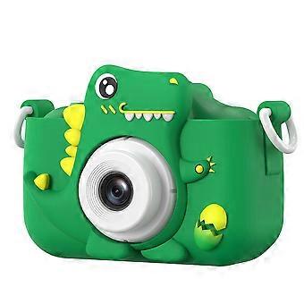 HD-Dinosaurier-Kinderkamera mit zwei Objektiven, digitale Selfie-Videokamera mit Bildschirm, Lernspielzeug zum Geburtstag