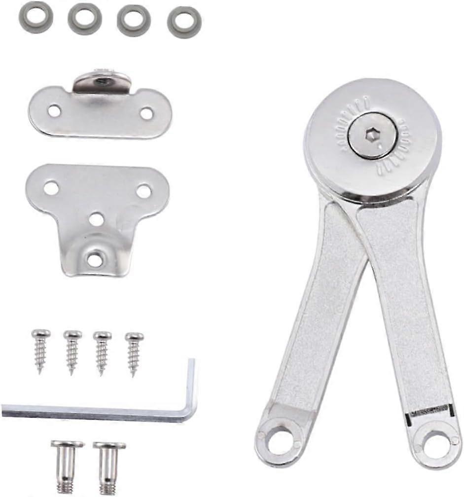 TEHAUX Support Rod for Cabinet Door Hinges Rotatable Buffer Close Kit