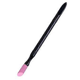 Nail Art Polish Pen Double-End for Manicure Tools Black Quartz