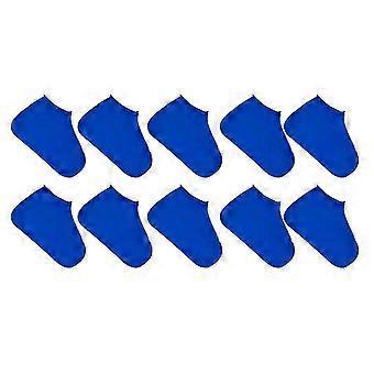 10 Paar wasserdichte Regenschuhüberzüge, Outdoor-Schuhüberzüge, Wanderschuhüberzüge, Latex-Schuhüberzüge, rutschfeste Regenstiefelüberzüge