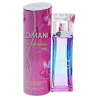 Lomani Temptation by Lomani für Damen - 3.3 oz EDP Spray Eau de Parfum