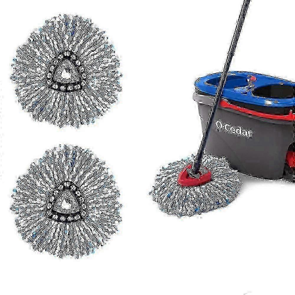 O-Cedar EasyWring RinseClean Spin Mops - 2 Pack ,T
