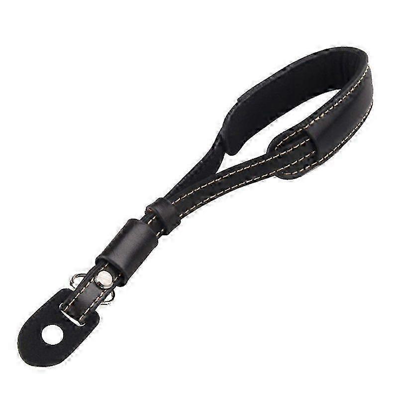 Suitable for SLR Leather Wrist Strap-Black