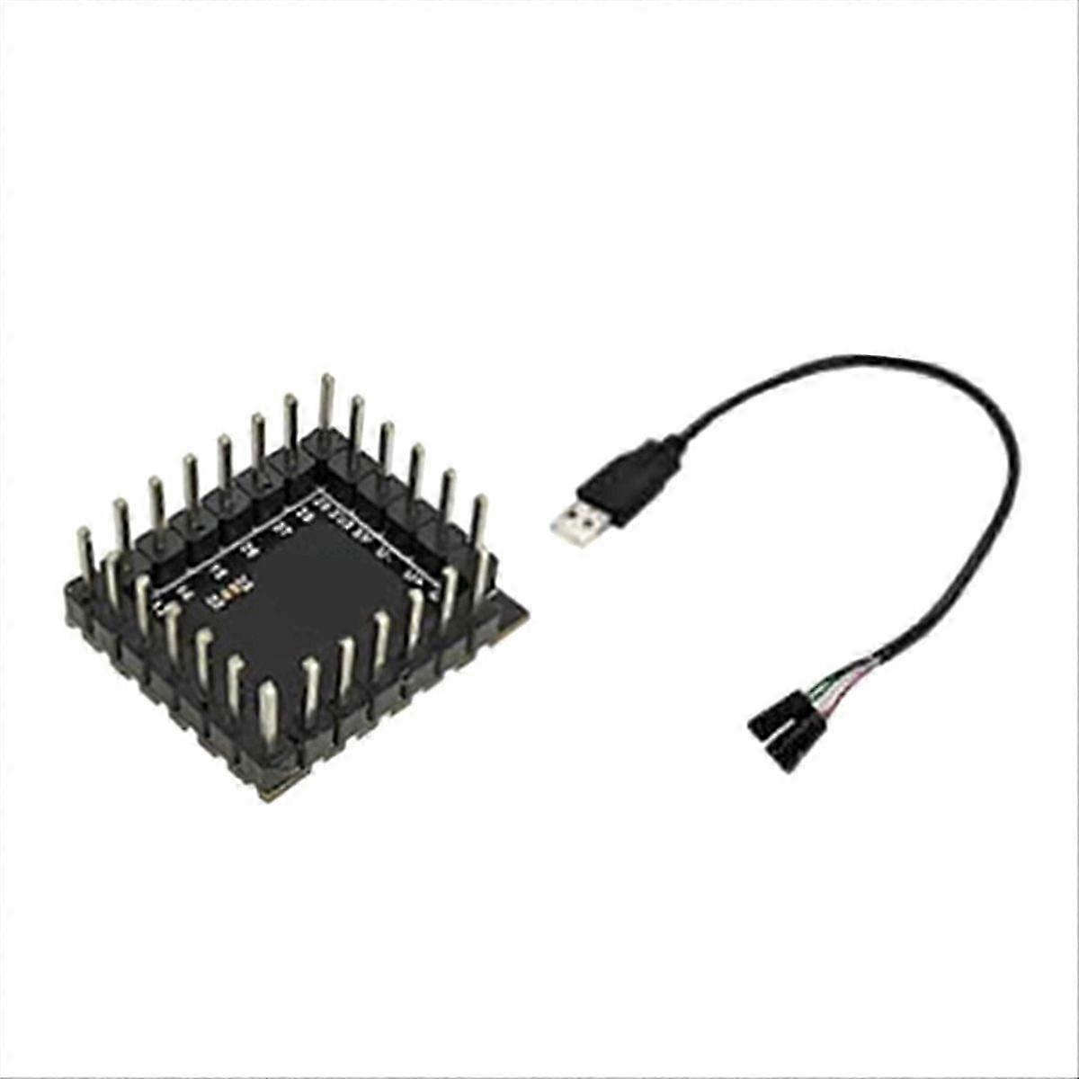 RP2350-Core-A compatible with 2 Stamp Hole Development Board