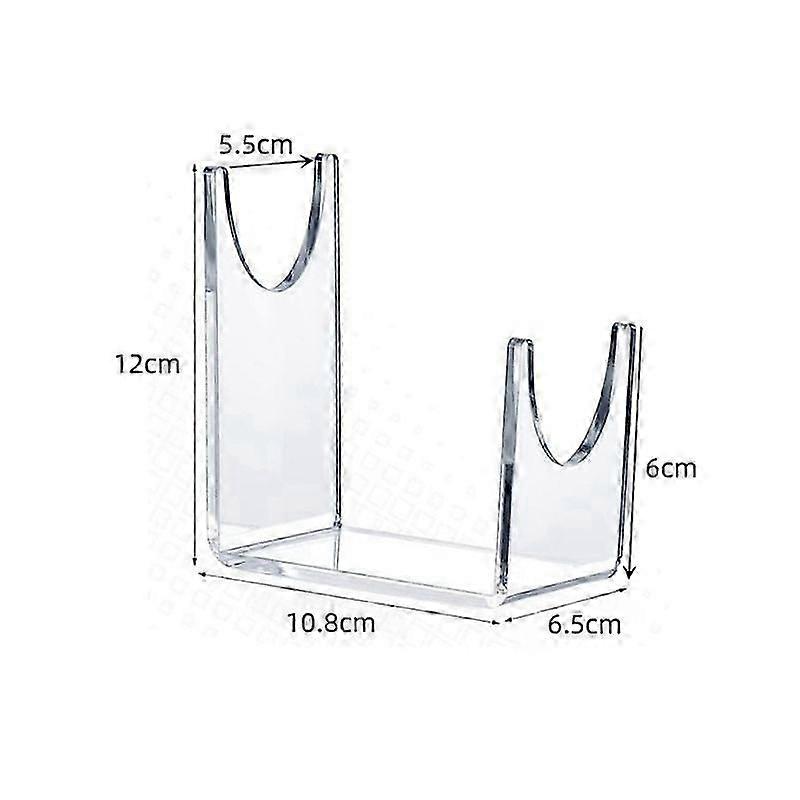 2 Pieces Clear Acrylic Display Stands, Sword Holder Bracket