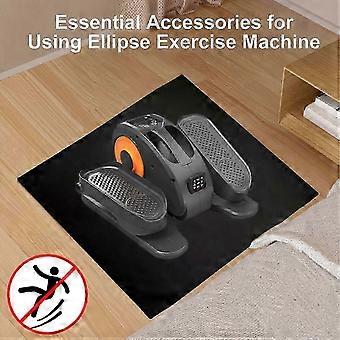 Ellipse Leg Exerciser Machine Non Slip Mat Under Desk Elliptical Peddler Floor Mat Electric Seated Foot Pedal Exerciser Noise Reducing Anti_zyao