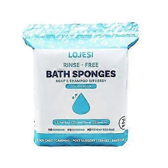 Rinse Free Bathing Wipes, Disposable Adult Body Wipes, 25pcs per Pack