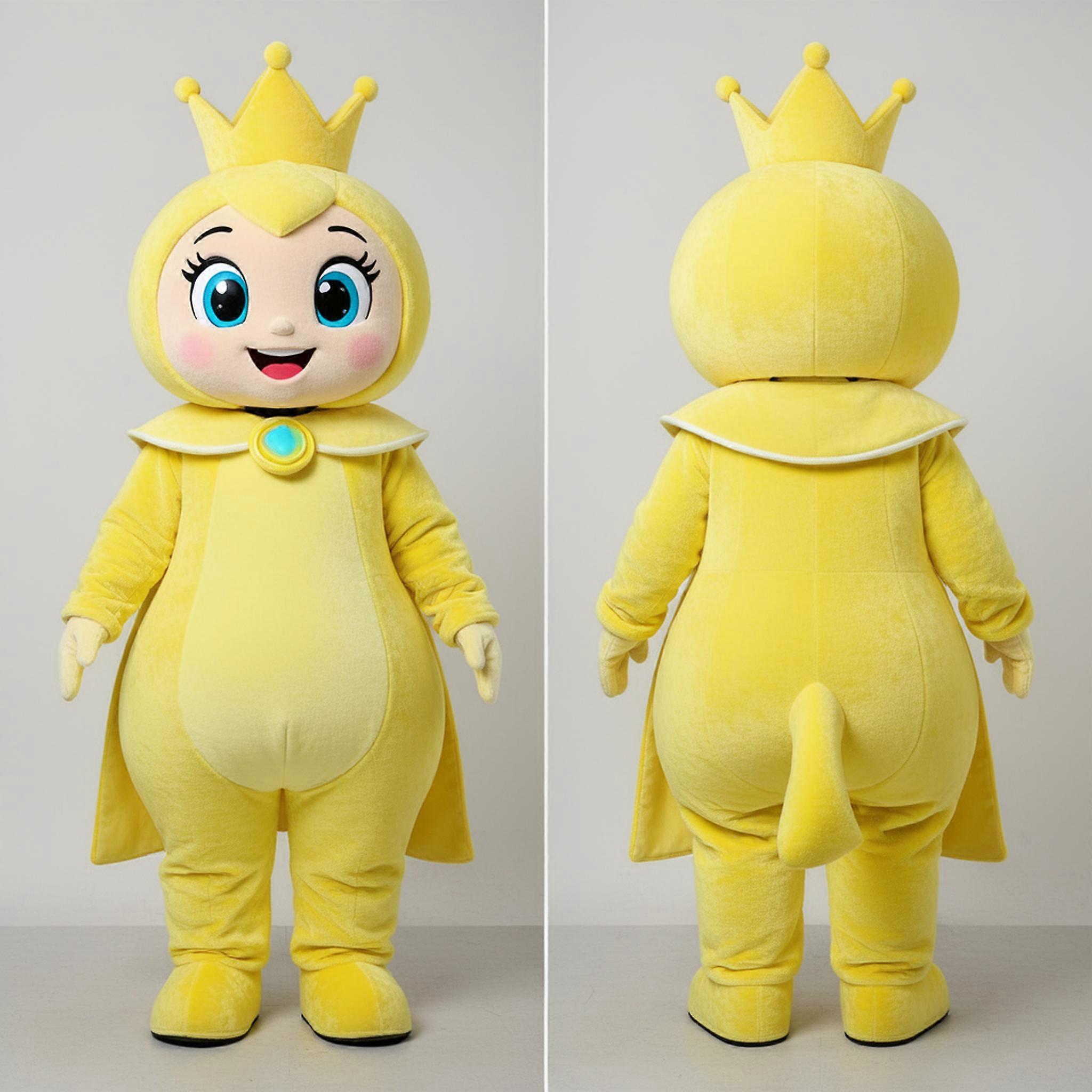 MASTICOT Lemon Yellow Regal Queen Mascot