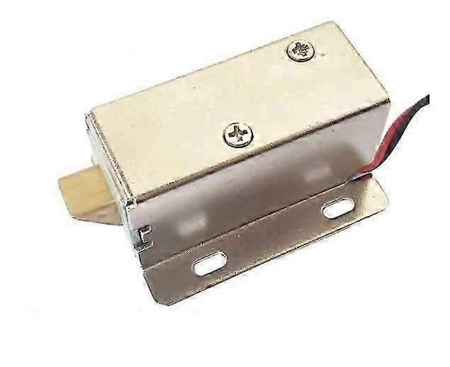 Automatic electric control door lock, micro push-pull electromagnetic lock, DC 24V small electromagnet