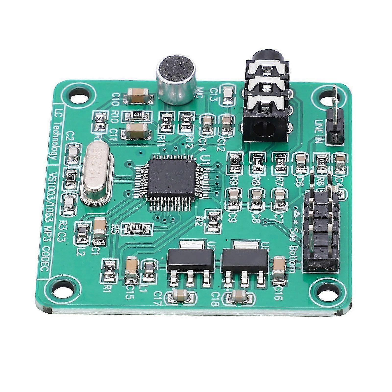 VS1003 Audio Decoding Board MP3 WMA WAV MIDI