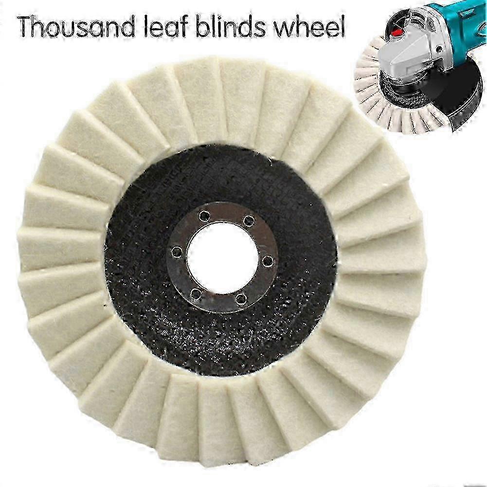 Thickened Fine Wool Flap Discs Mirror Polish