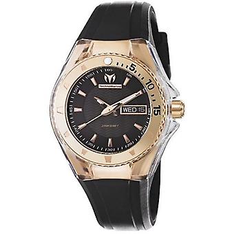 C.star caj pvd rose gold sf ng Quartz Analog Woman Watch with Rubber Bracelet 110037